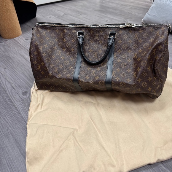 LOUIS CUITTON Keepall Bandoulière 55 bag - Picture 5 of 8